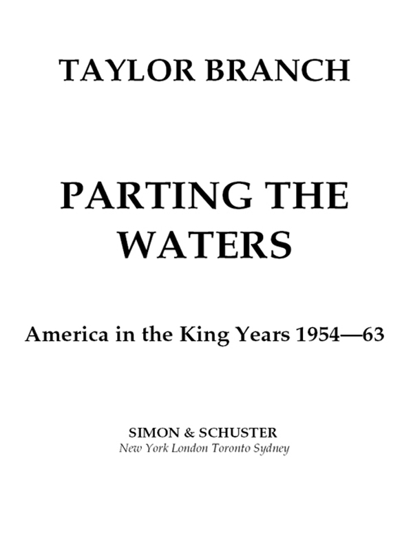 Cover of Parting the Waters
