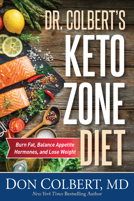 Cover of Dr. Colbert's Keto Zone Diet